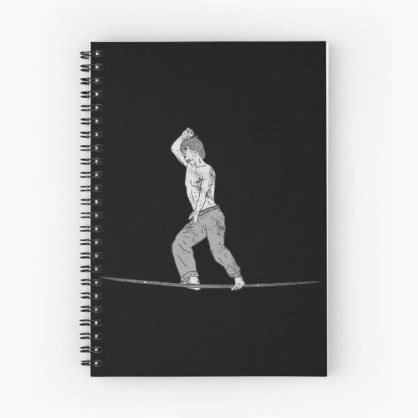 Item preview, Distressed Tightrope - B&W Wire Balancing - High-wire designed and sold by DeWinnes.