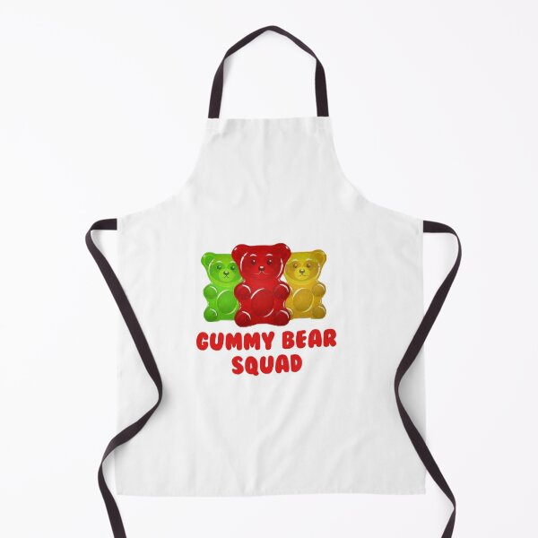 Gummy Bear Aprons Redbubble - how to get octagon gummy bear in find the gummy bear roblox youtube