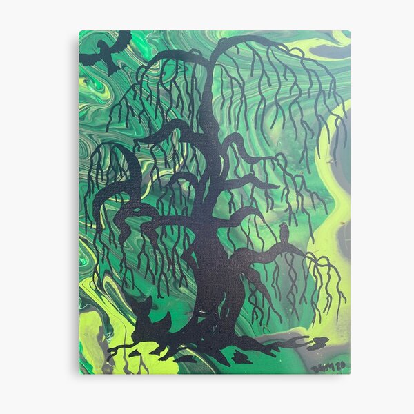 Willow Tree Metal Print