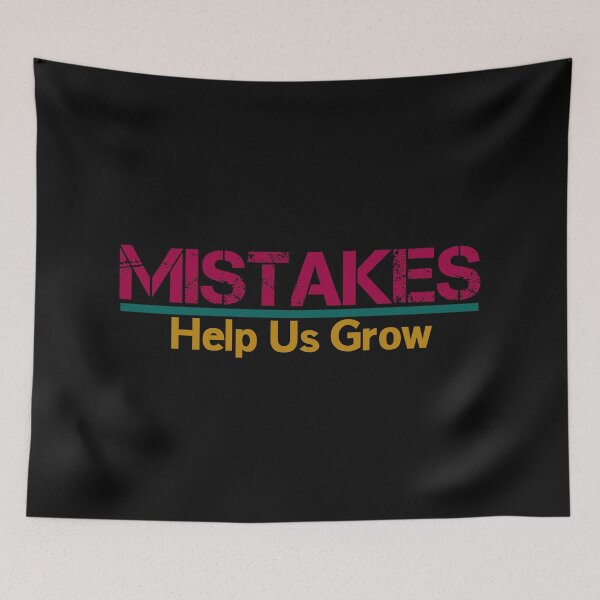 Item preview, Mistakes help us grow designed and sold by thebearderhood.