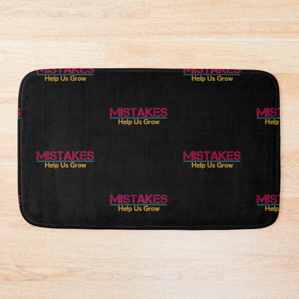 Item preview, Mistakes help us grow designed and sold by thebearderhood.