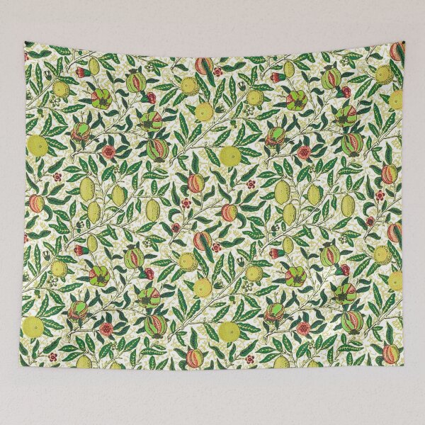 Item preview, William Morris Lemons and Pomegranates designed and sold by Marymarice.