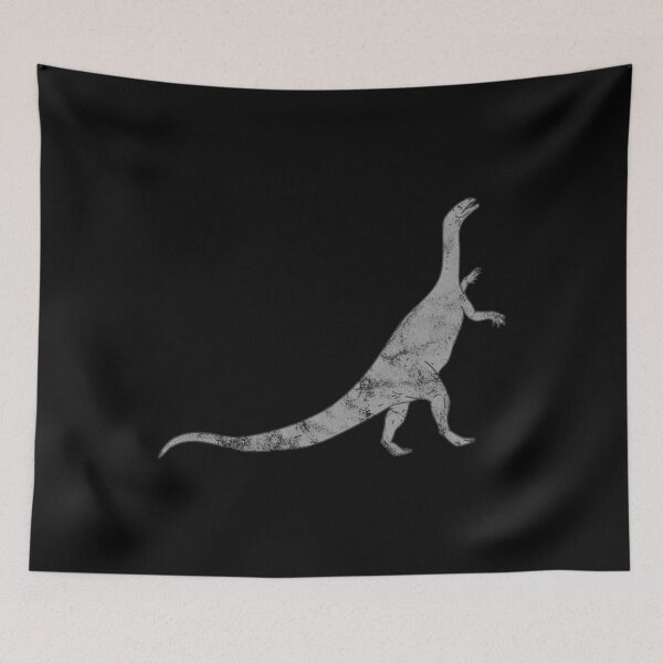 Item preview, Distressed Plateosaurus - B&W Dino Species - Reptile designed and sold by DeWinnes.