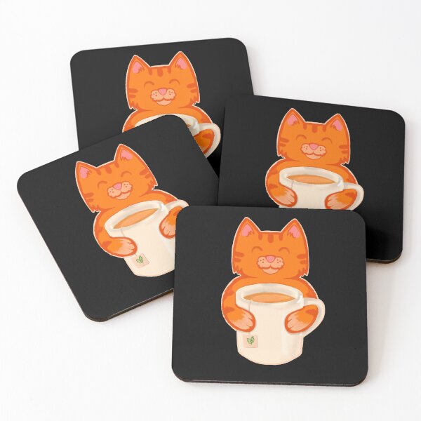 Item preview, Cat Sipping Tea designed and sold by SusanaDesigns.
