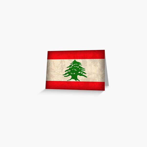Lebanon Greeting Cards Redbubble