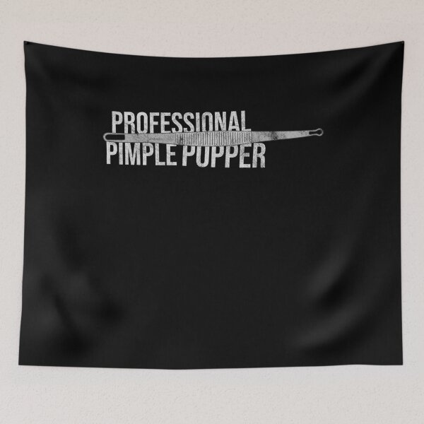 Item preview, Distressed Professional Pimple Popper - B&W Blackhead designed and sold by DeWinnes.
