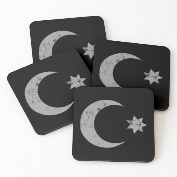 Item preview, Distressed Ottoman Empire - B&W Country Flag - Dynasty designed and sold by DeWinnes.