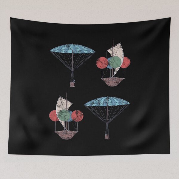 Item preview, Distressed Air Balloon Pilot - Pattern - Balloon Aviator designed and sold by DeWinnes.