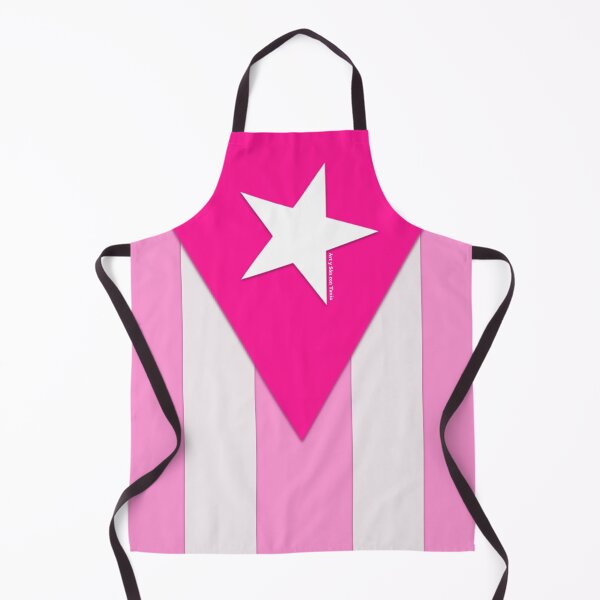 Aperçu de l'œuvre Drapeau de Porto Rico rose créée et vendue par Art-y-Son.