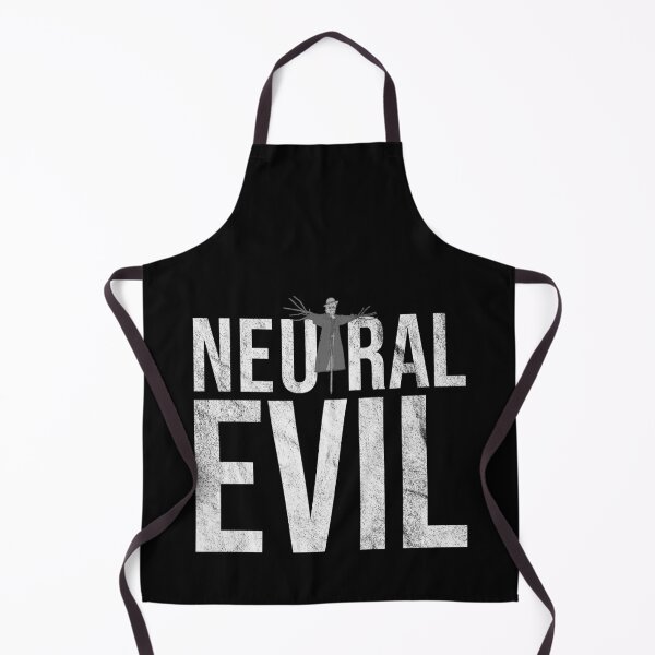 Item preview, Distressed Neutral Evil - B&W Scarecrow Text - Roleplaying designed and sold by DeWinnes.