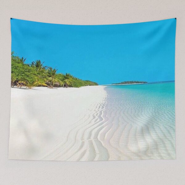 Item preview, White Beach in Paradise designed and sold by WisdomInspired.