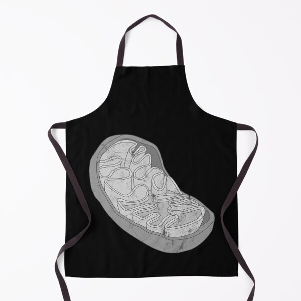 Item preview, Distressed Mitochondria - B&W Graphic - Membrane designed and sold by DeWinnes.