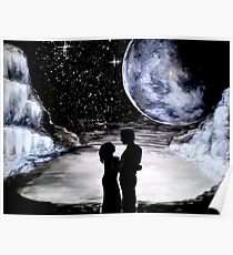 moon beauty Poster