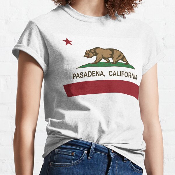California State Flag Los Angeles Hollywood Cali Gift Women's Short Sleeve T-Shirt