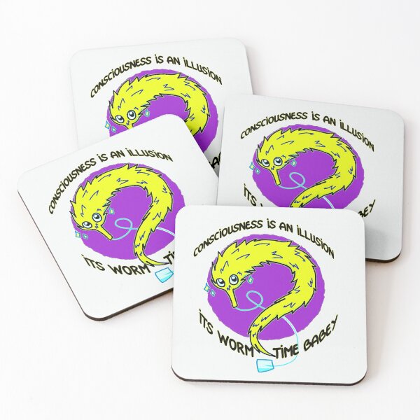 Item preview, Yellow Worm On A String designed and sold by Sticker-Tee.