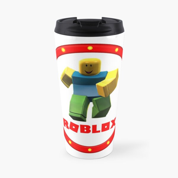 Roblox Character Mugs Redbubble - roblox noob meme travel mug by raynana redbubble