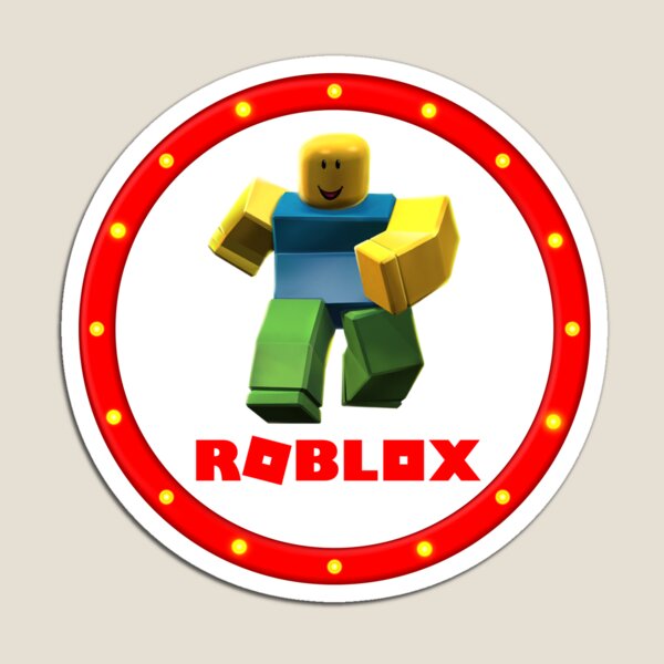 Noob Magnets Redbubble - roblox noob 3d printed character magnetic attachments 80mm