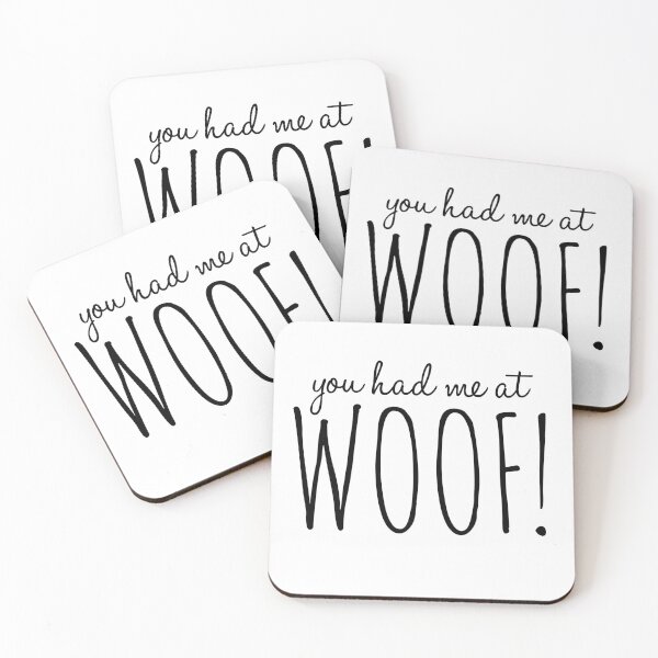 Item preview, you had me at woof! designed and sold by thecavapootales.