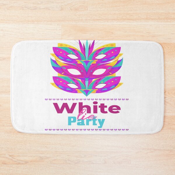 Item preview, white lie party designed and sold by Apoorv Choudhary.
