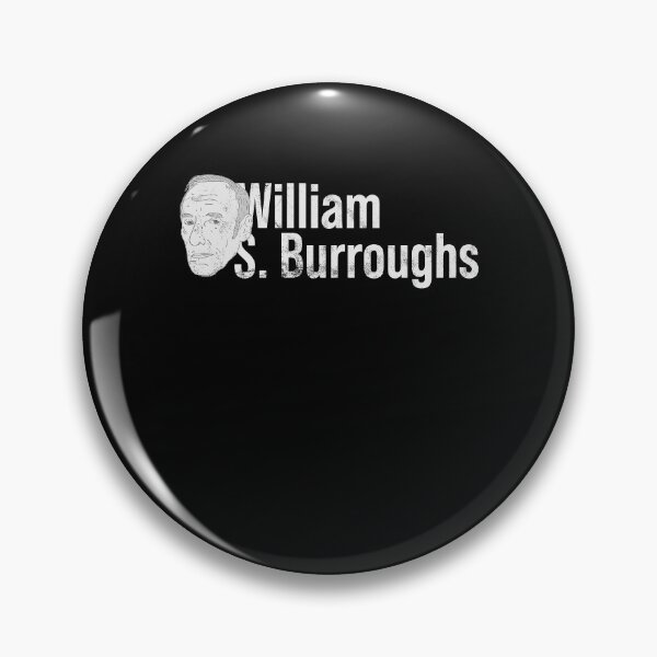 Item preview, Distressed William Burroughs - B&W Poet Text - Beat designed and sold by DeWinnes.