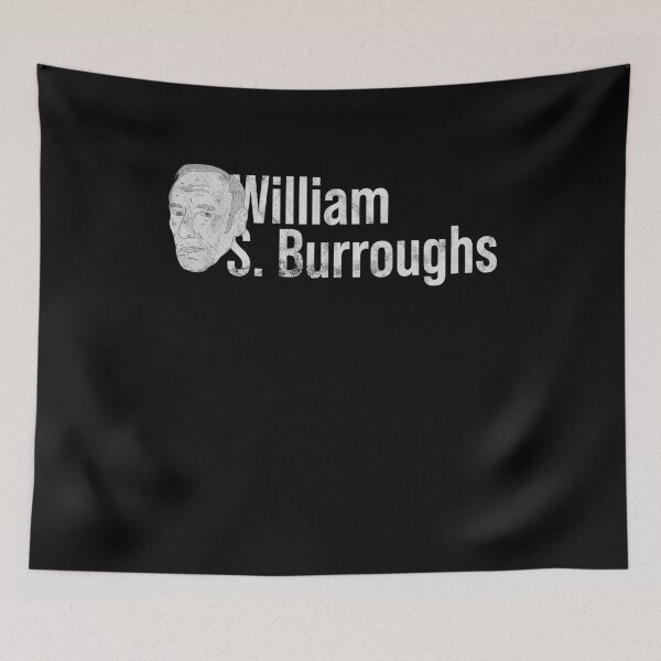 Item preview, Distressed William Burroughs - B&W Poet Text - Beat designed and sold by DeWinnes.