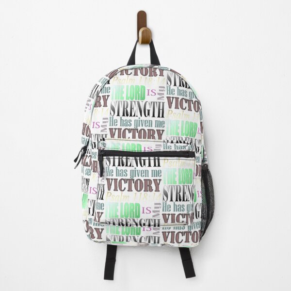 Item preview, Bible Verse Psalm 118:14 The lord is my strength he has given me victory designed and sold by Roland1980.