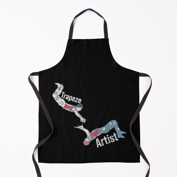 Item preview, Distressed Trapeze Artist - Flying Acrobat Text - Circus designed and sold by DeWinnes.