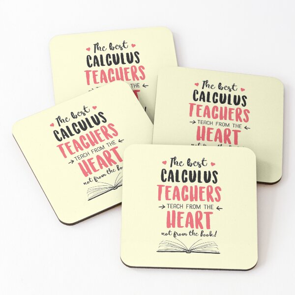 Item preview, The best Calculus Teachers teach from the Heart Quote designed and sold by betternotes.