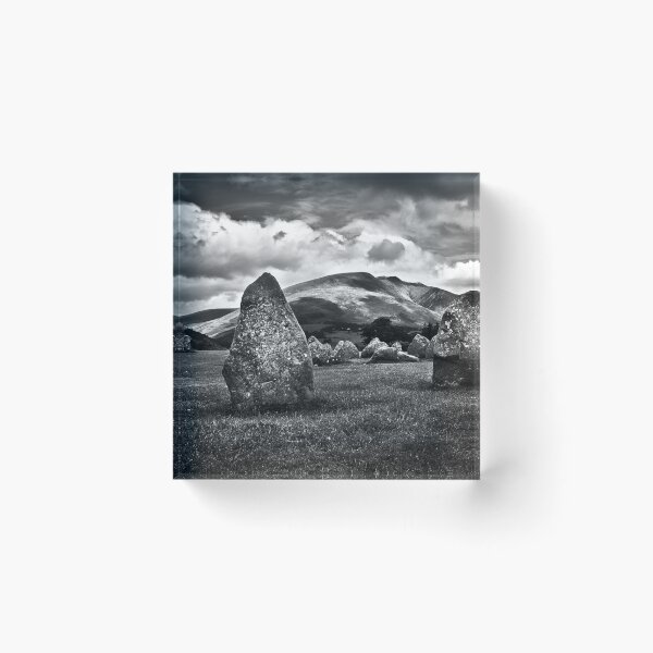 Item preview, Blencathra Seen From Castlerigg in Mono designed and sold by IanWL.