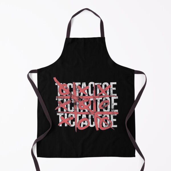 Item preview, Distressed Tic Tac Toe Text - X and O Graphic - Board Game designed and sold by DeWinnes.