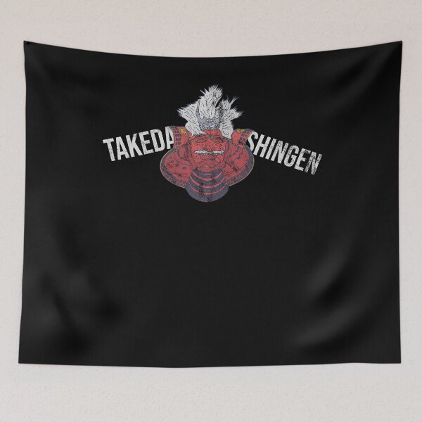 Item preview, Distressed Takeda Shingen - Samurai Helmet Text - Shogun designed and sold by DeWinnes.