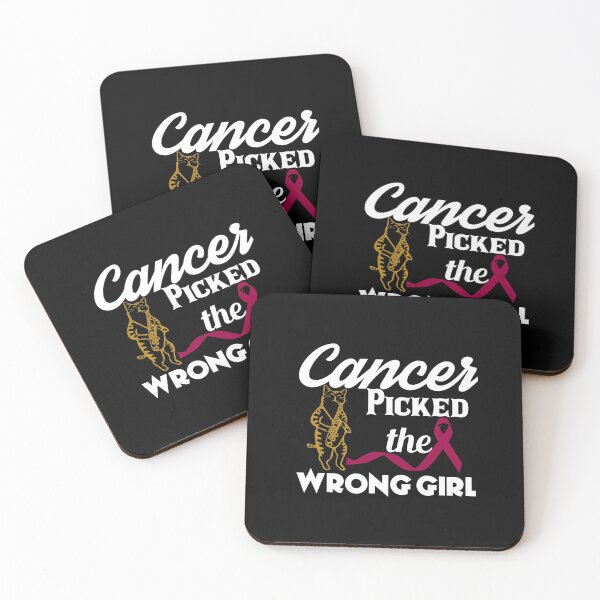 Item preview, Cancer picked the wrong girl designed and sold by thebearderhood.