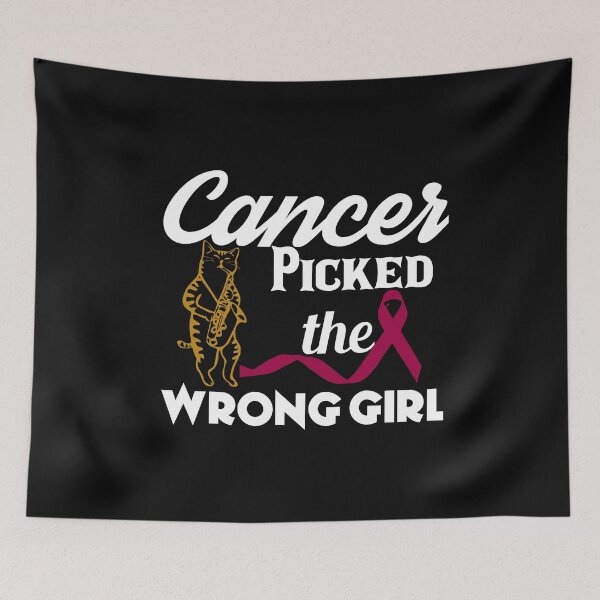 Item preview, Cancer picked the wrong girl designed and sold by thebearderhood.