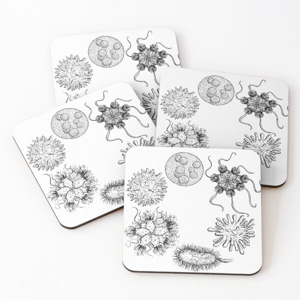 Item preview, Microbes and viruses.  designed and sold by kateja.