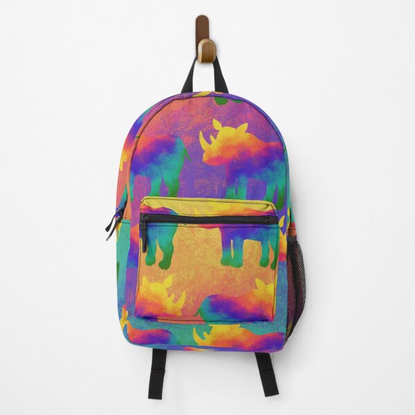 Item preview, Rainbow Rhino Stampede designed and sold by SeraphineArts.
