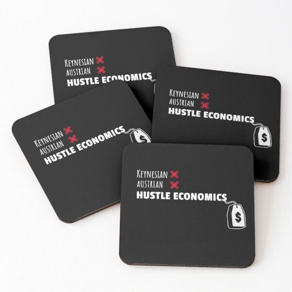 Item preview, WHT TXT HUSTLE ECONOMICS designed and sold by CLRDMoney.