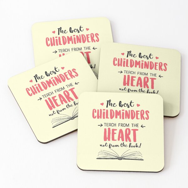 Item preview, The best Childminders teach from the Heart Quote designed and sold by betternotes.