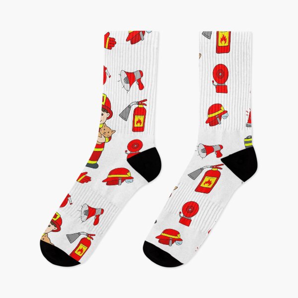 Item preview, Boy as Fireman with Cat and Firefighter Accessories designed and sold by samshirts.