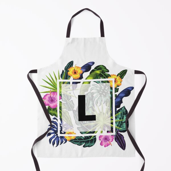 Item preview, Floral Tropical Letter L designed and sold by LamV.