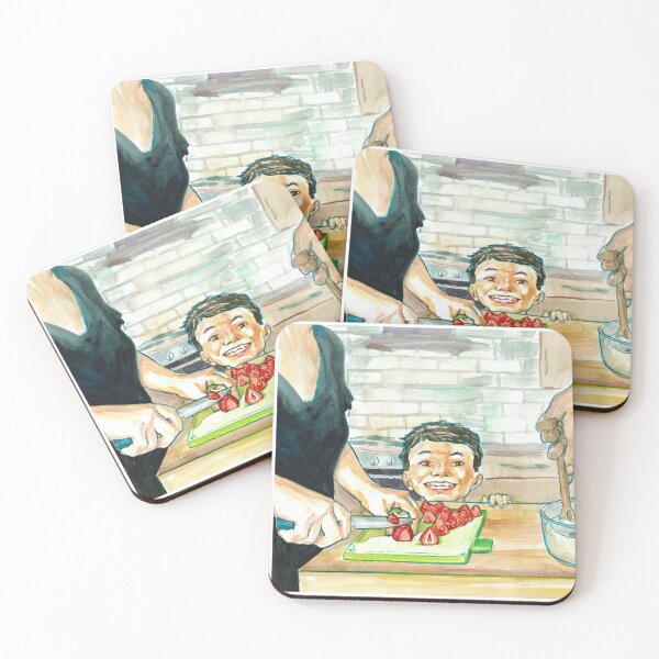 Item preview, Preparing Strawbs designed and sold by NatRowland Art.
