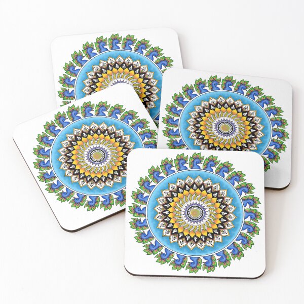 Item preview, Peacock Mandala designed and sold by Pooja Srinivas.
