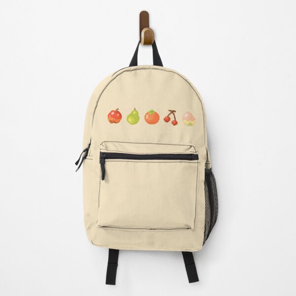 Item preview, Fruits Pixel Art | Apple Pear Orange Cherry Peach | version 2 designed and sold by RebeccaCeleste.