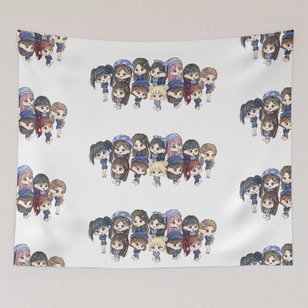 Item preview, IZ*ONE Spaceship Chibi Fanart designed and sold by snowvy.