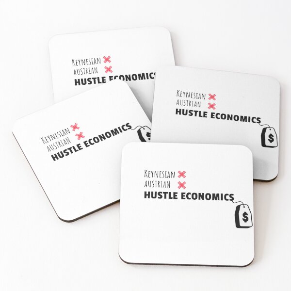 Item preview, BLK TXT HUSTLE ECONOMICS designed and sold by CLRDMoney.
