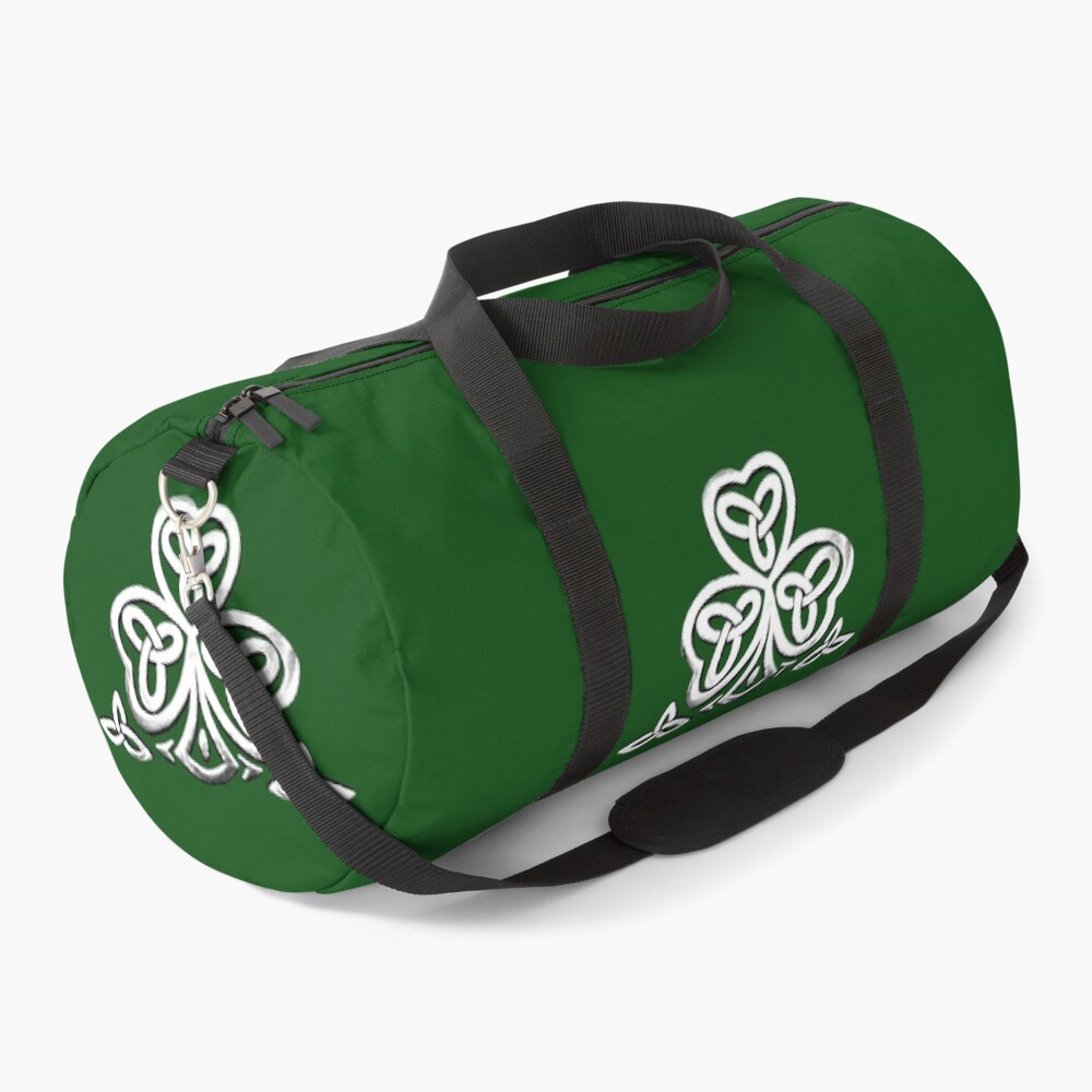 celtic shamrock Duffle Bag