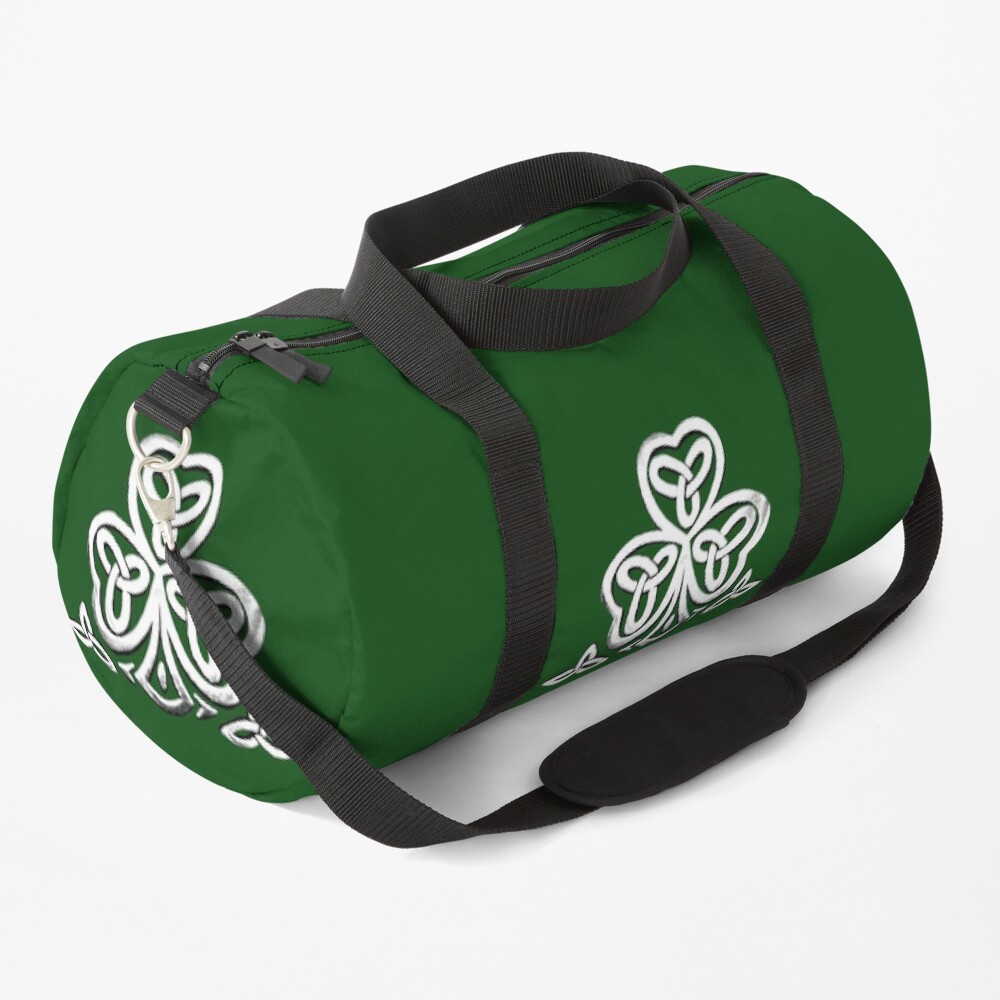 celtic shamrock Duffle Bag