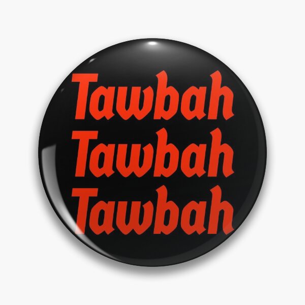 Item preview, Tawbah Tawbah Tawbah (Red design) designed and sold by dezanli.