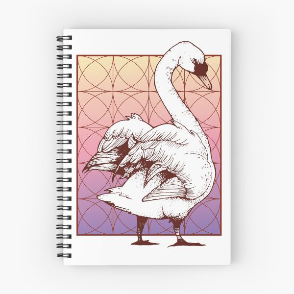 Item preview, Geometric Swan designed and sold by Scottees.