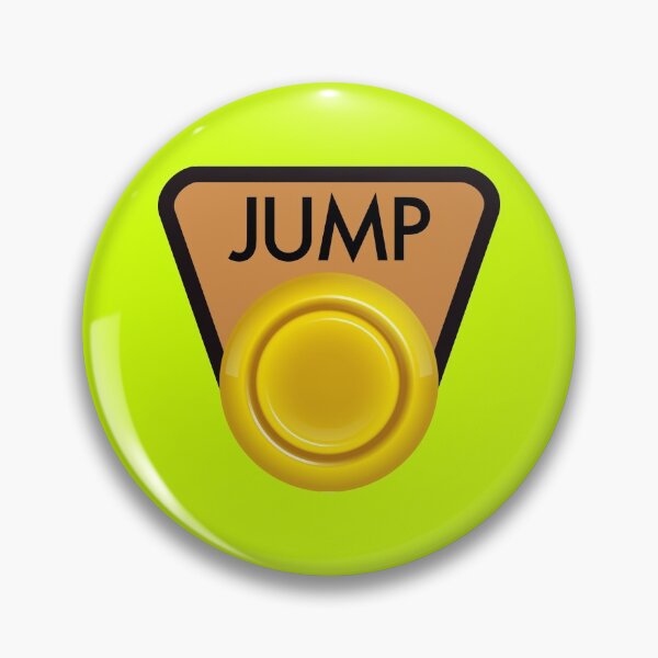 Item preview, Video Game Jump Button designed and sold by MartinRivas.