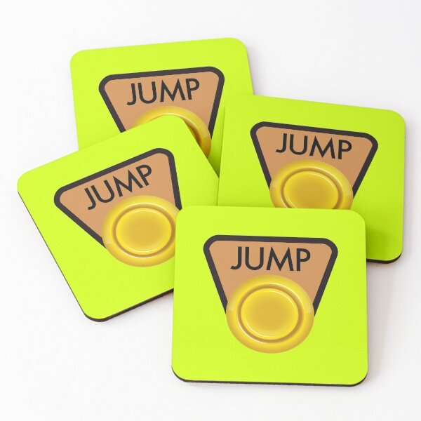 Item preview, Video Game Jump Button designed and sold by MartinRivas.